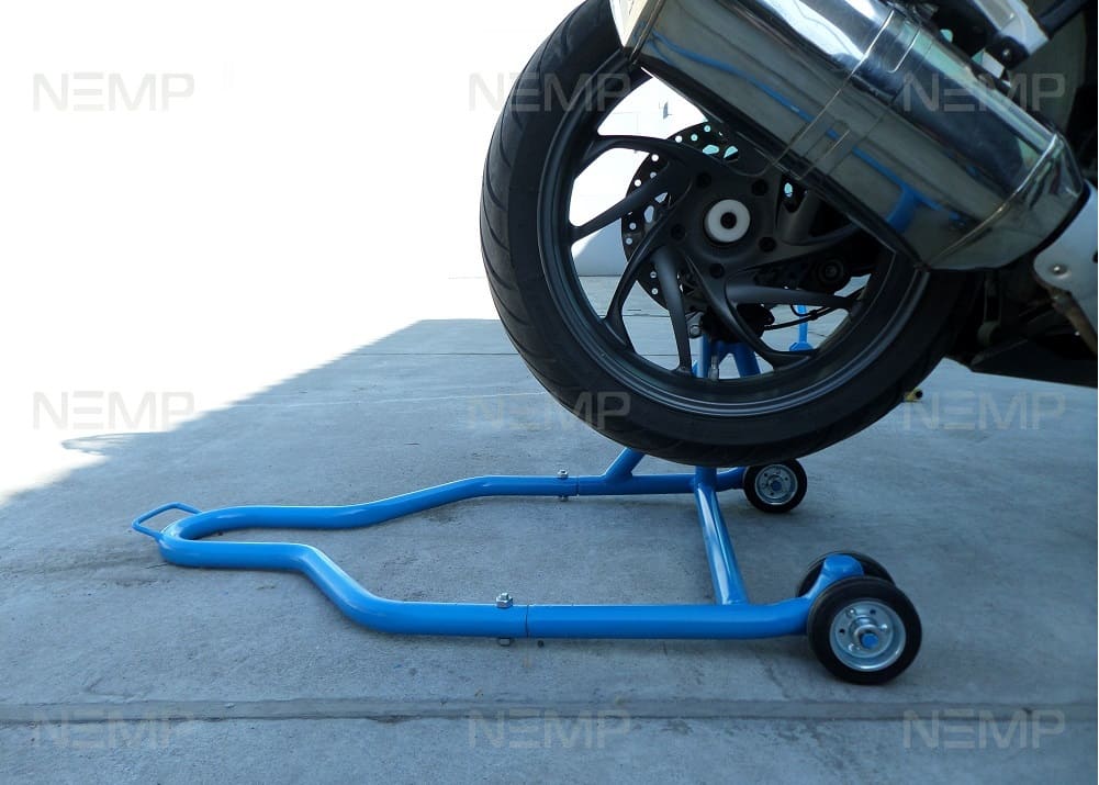 Motorcycle stand for Single-Sided Swingarms